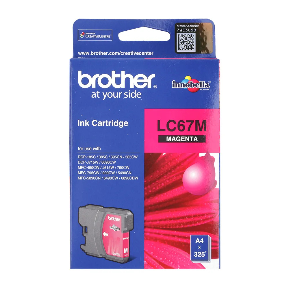 Brother ink original cartridge magenta LC 67