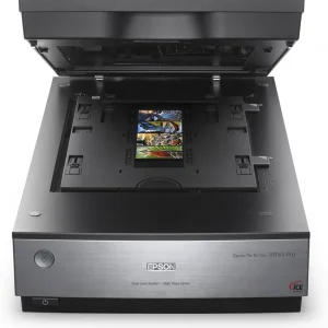 Epson A4 Flatbed USB Scanner 6400x9600 DPI Film And Slides